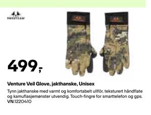Venture Veil Glove, jakthanske, Unisex