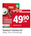 Tandoori chicken kit