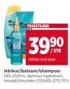 Hårkur/balsam/shampoo