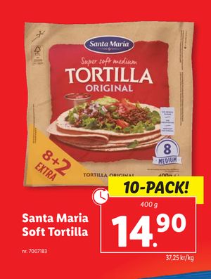 Santa Maria Soft Tortilla