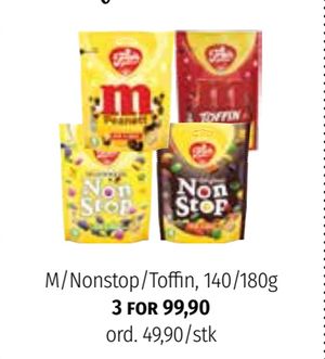 M/Nonstop/Toffin, 140/180g