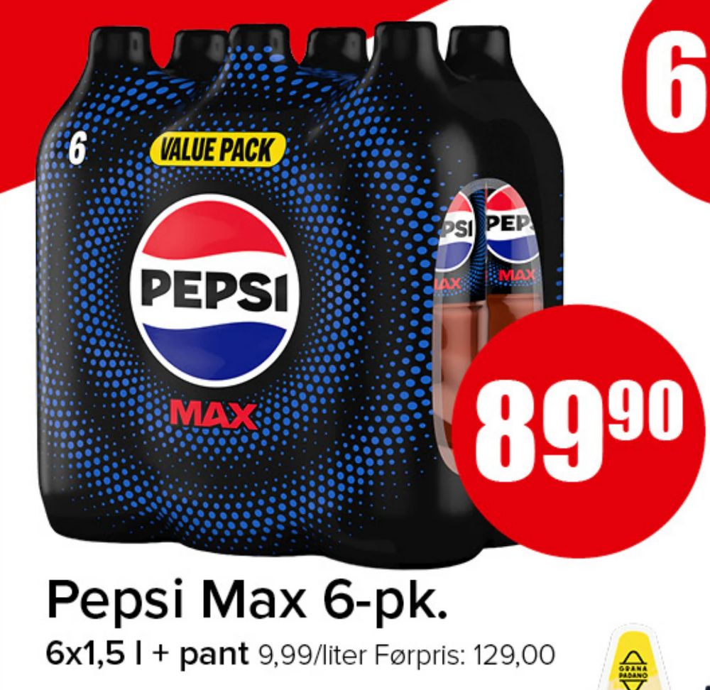 Pepsi Max 6-pk