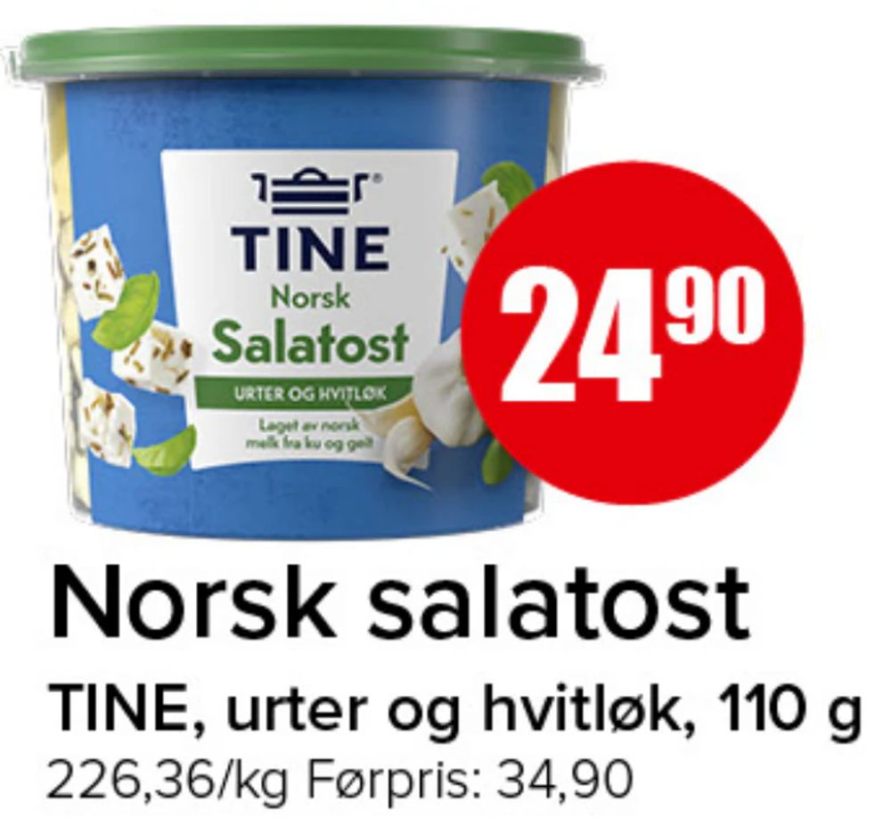 Norsk salatost