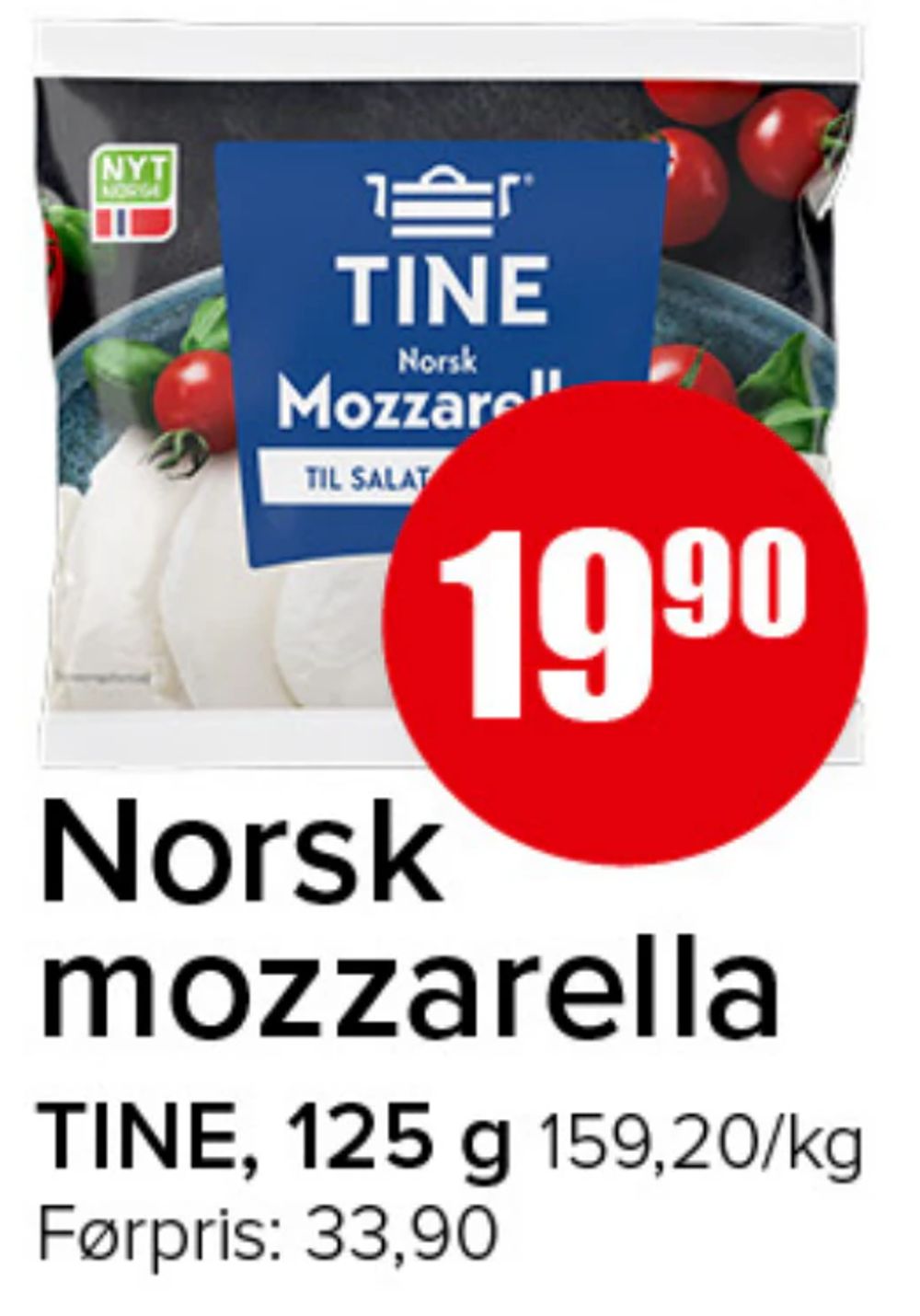 Norsk mozzarella