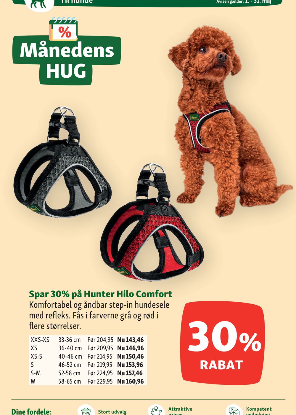 Tilbud på Spar 30% på Hunter Hilo Comfort fra Maxi Zoo til 143,46 kr.