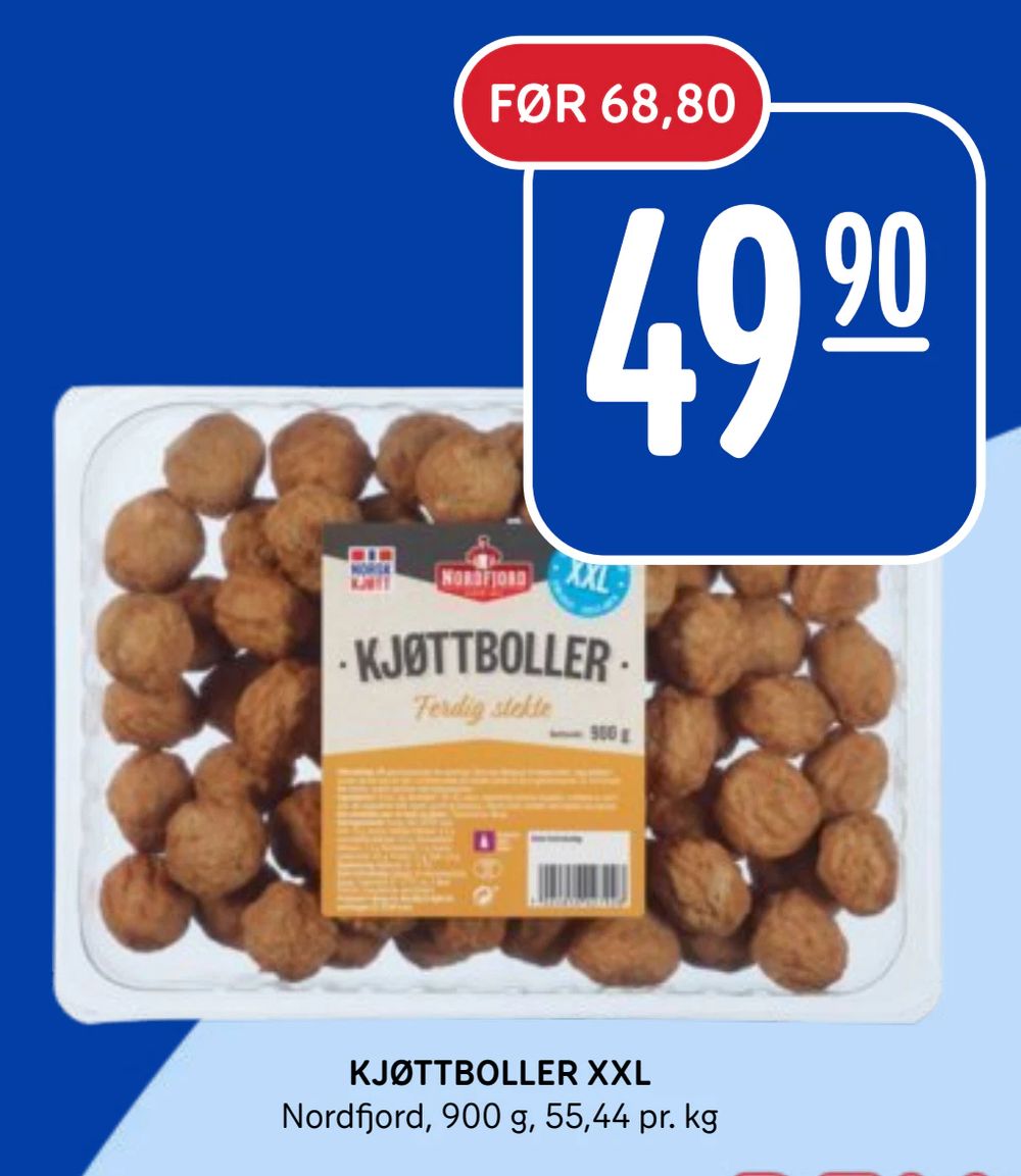 Kjøttboller Xxl