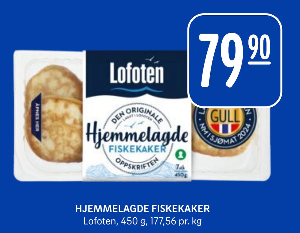 Hjemmelagde Fiskekaker