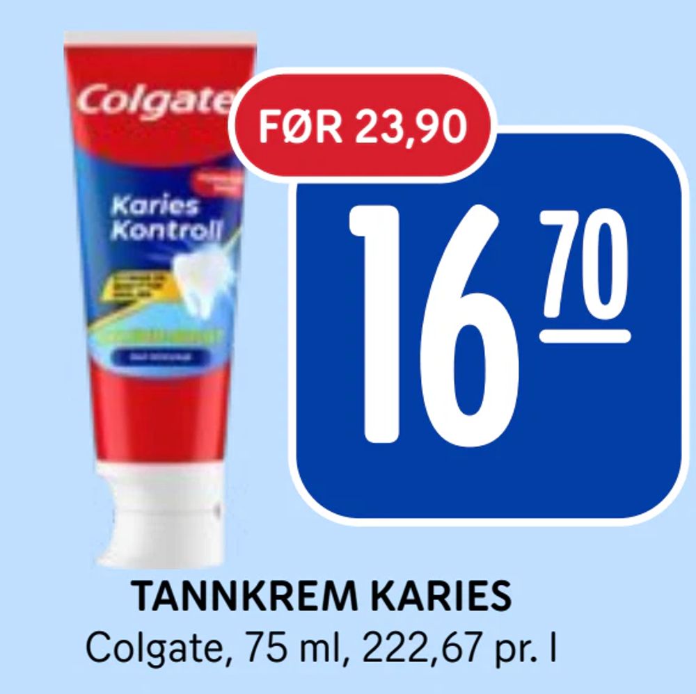 Tannkrem Karies