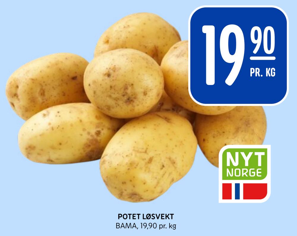 Potet Løsvekt