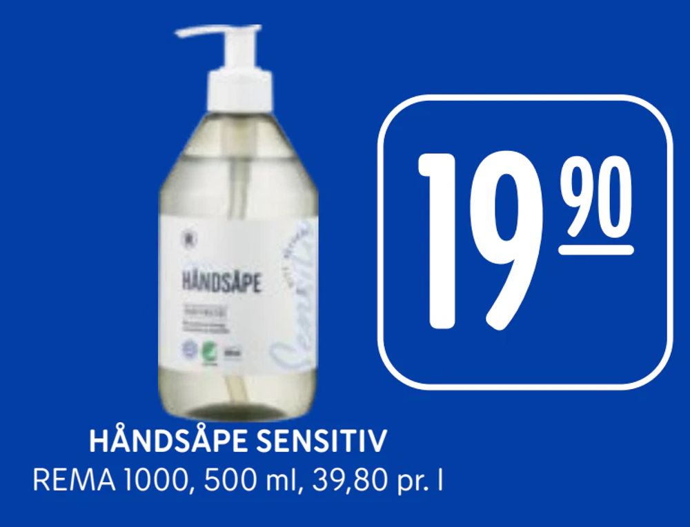 Håndsåpe Sensitiv
