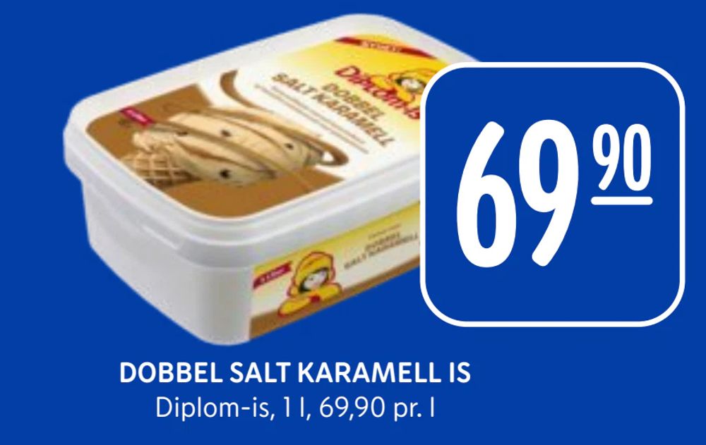 Dobbel Salt Karamell Is