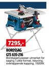 BORDSSAG GTS 635-216