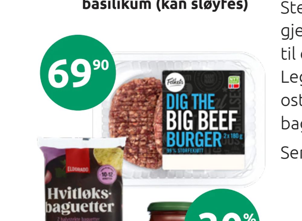 Dig The Big Beef Burger