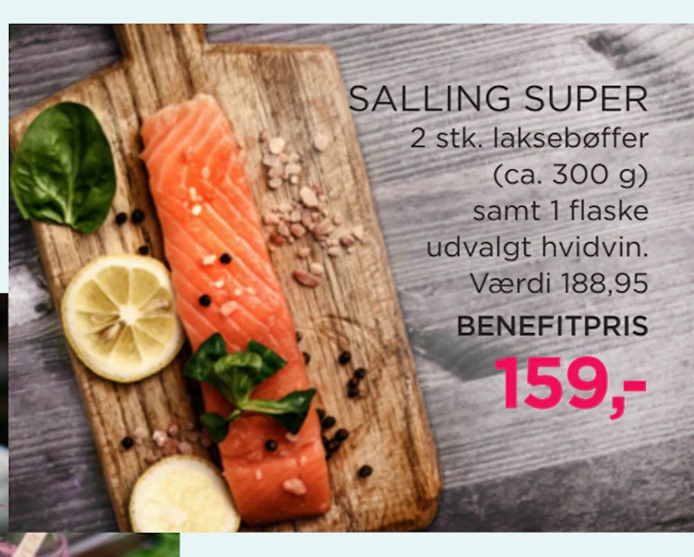 Tilbud på SALLING SUPER fra Salling til 159 kr.