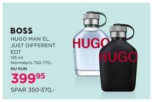 HUGO MAN EL. JUST DIFFERENT EDT