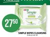 SIMPLE WIPES CLEANSING