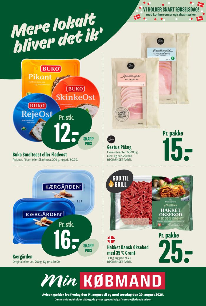 Min Købmand tilbudsavis