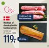 Mørbrad af dansk gris eller hamburgerryg