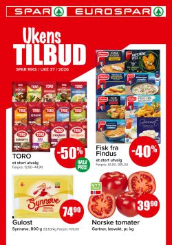 Kundeavis fra SPAR/EUROSPAR
