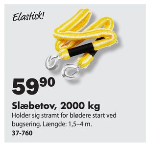 Slæbetov, 2000 kg