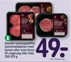 Danske tykstegsbøffer, kalvemedaljoner med bacon eller osso buco Af ungkvæg eller kalv 250-575 g