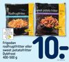 Frigodan rodfrugtfritter eller sweet potatofritter Dybfrost 400-500 g