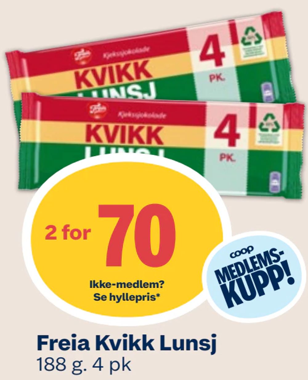 Freia Kvikk Lunsj