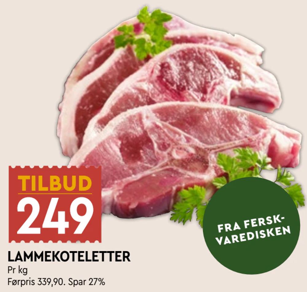 Lammekoteletter
