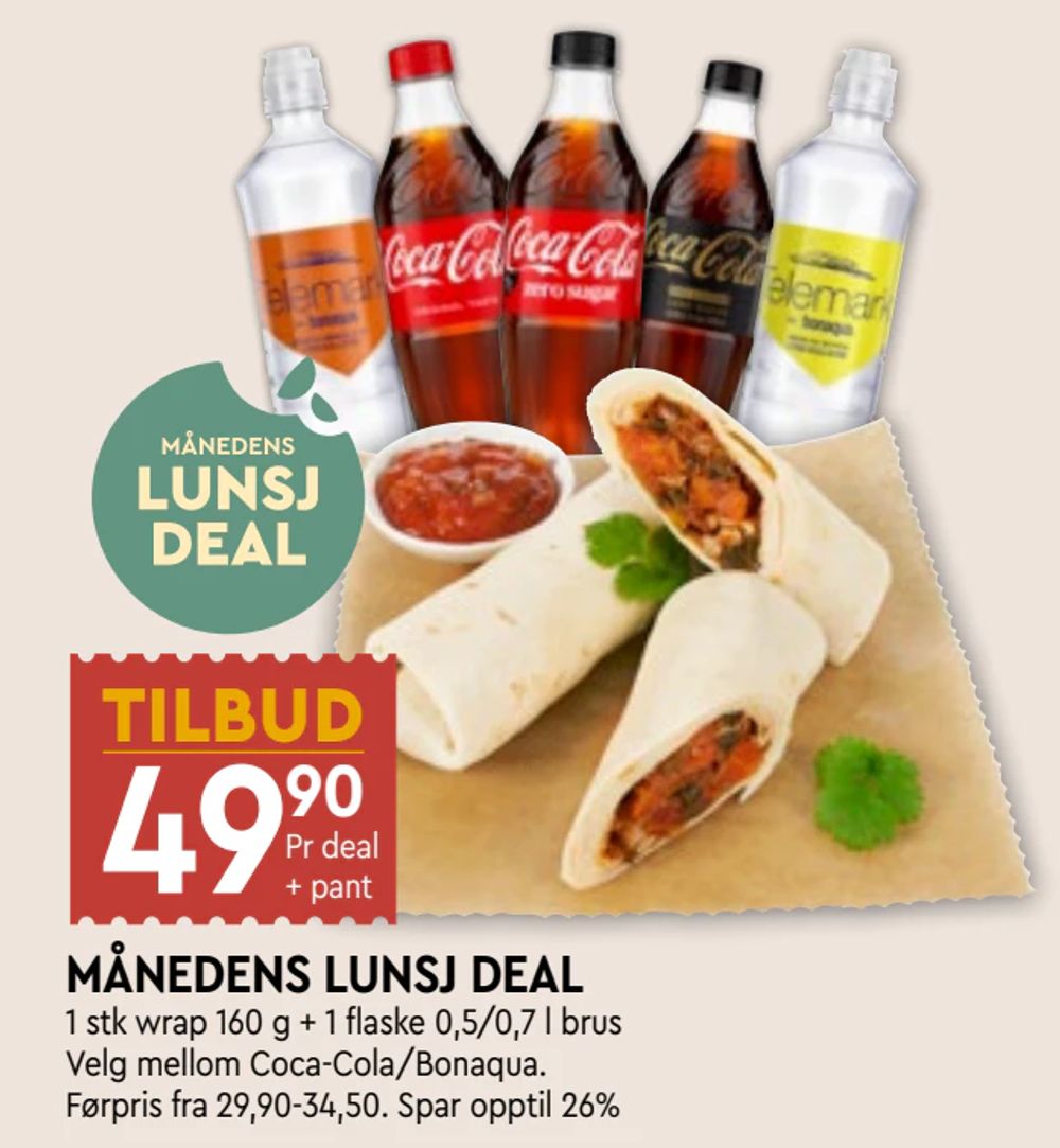 Månedens Lunsj Deal