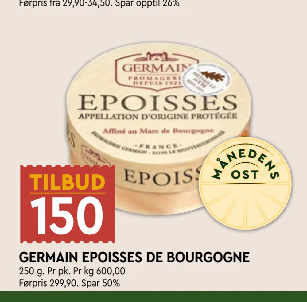 Germain Epoisses De Bourgogne