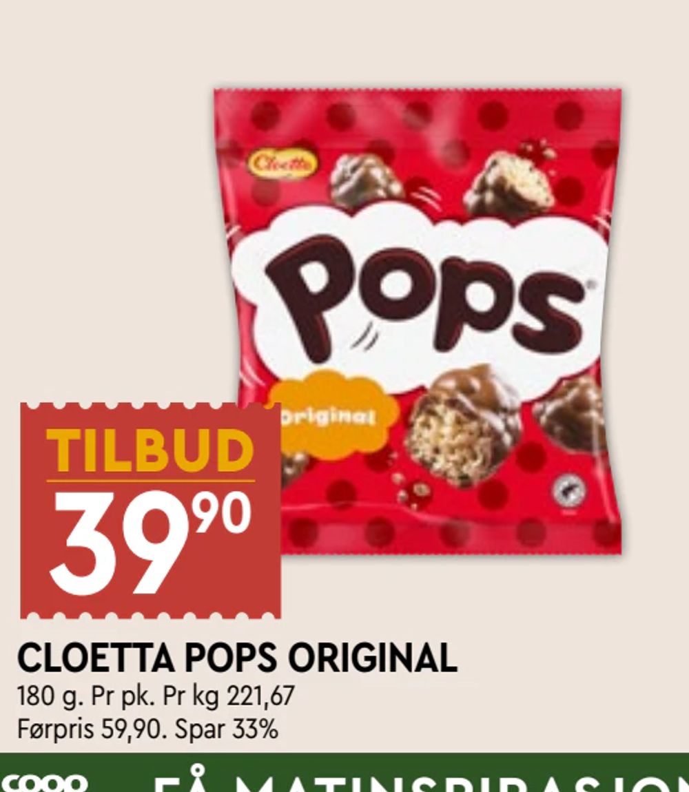 Cloetta Pops Original