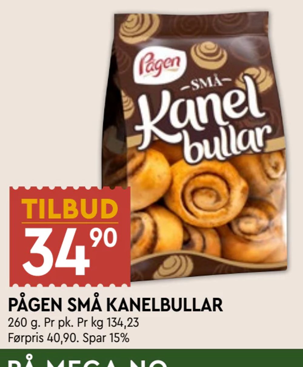 Pågen Små Kanelbullar
