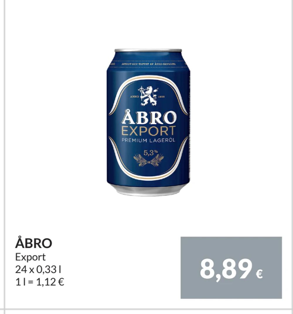 Erbjudanden på ÅBRO från Nielsen Scan-Shop för 8,89 €