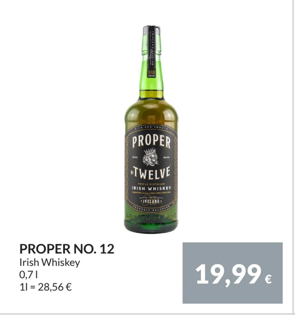 Erbjudanden på PROPER NO. 12 från Nielsen Scan-Shop för 19,99 €