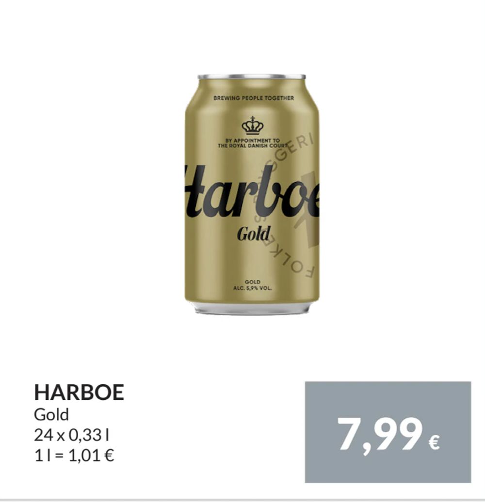 Erbjudanden på HARBOE från Nielsen Scan-Shop för 7,99 €