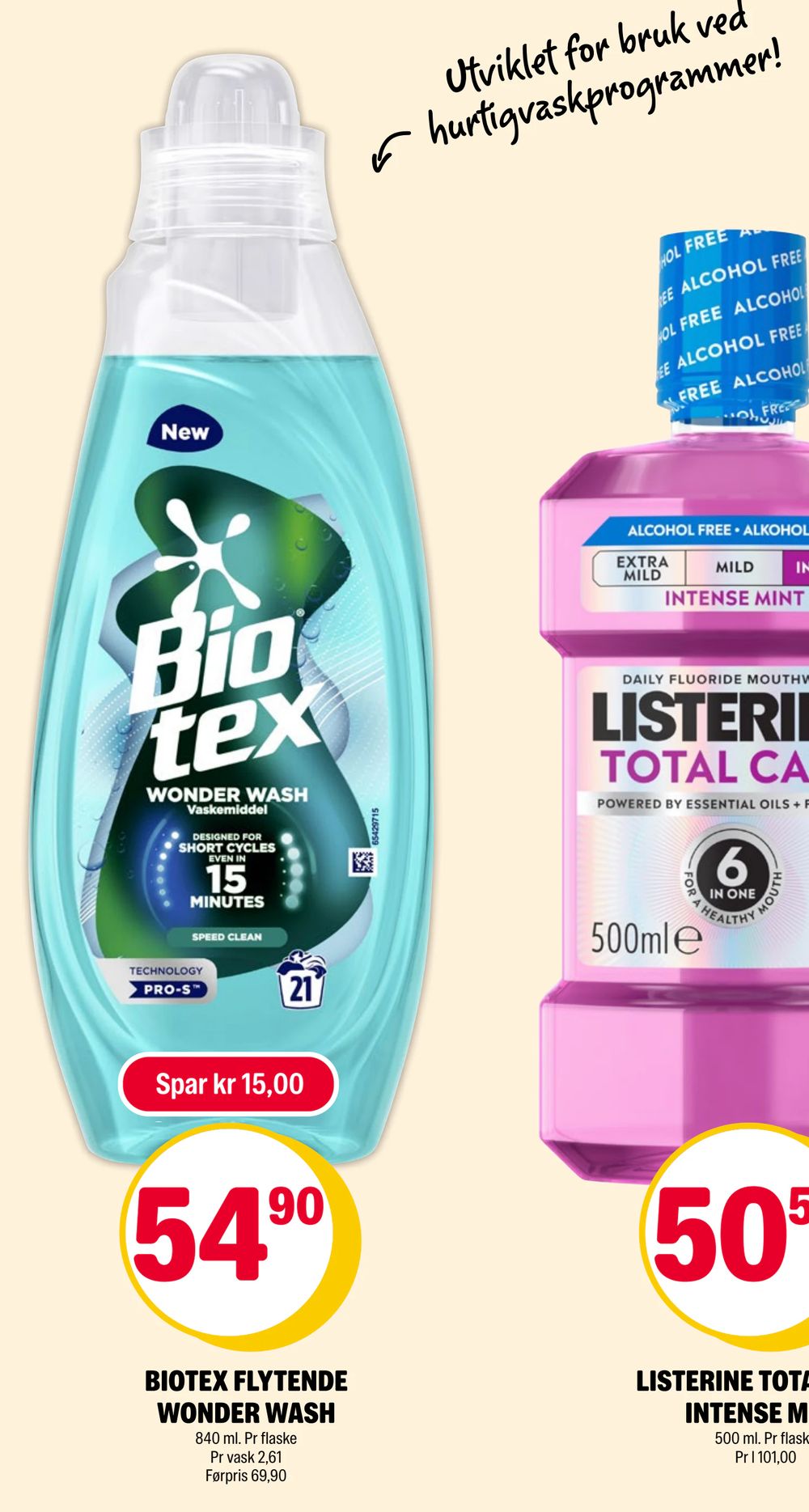 Biotex Flytende Wonder Wash