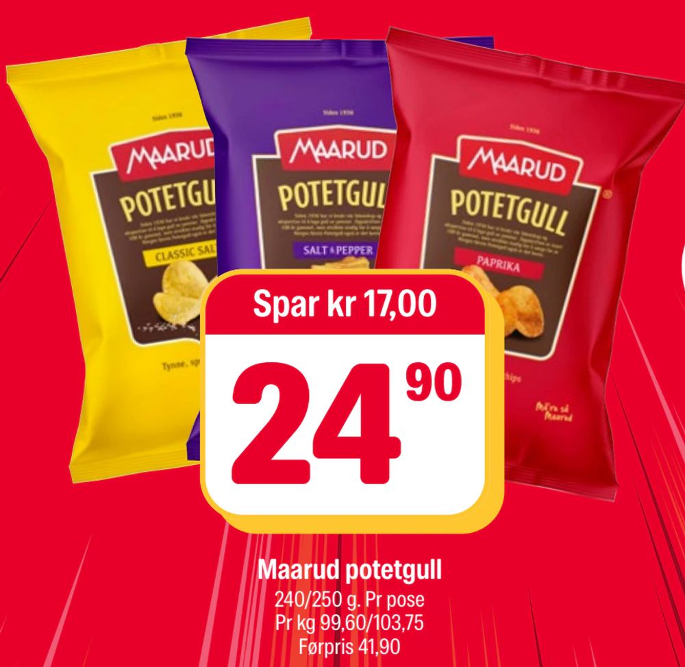 Maarud potetgull