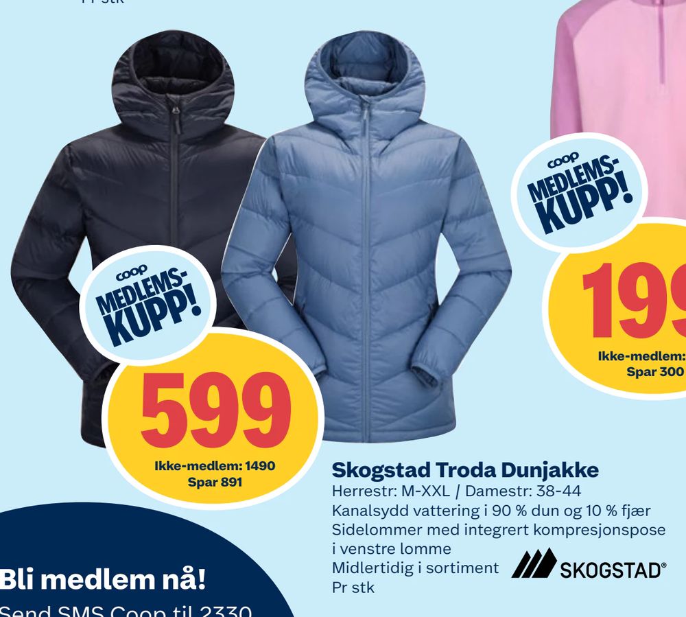 Skogstad Troda Dunjakke
