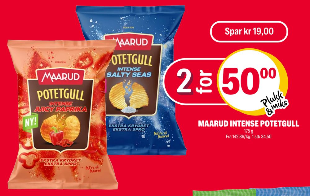 Maarud Intense Potetgull