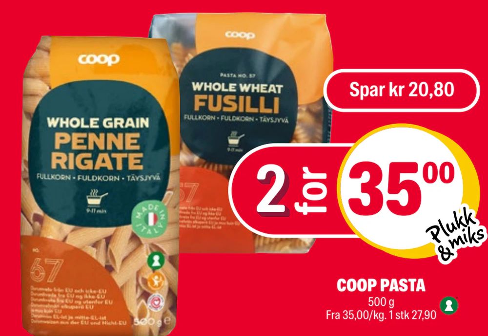 Coop Pasta