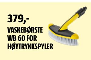 VASKEBØRSTE WB 60 FOR HØYTRYKKSPYLER