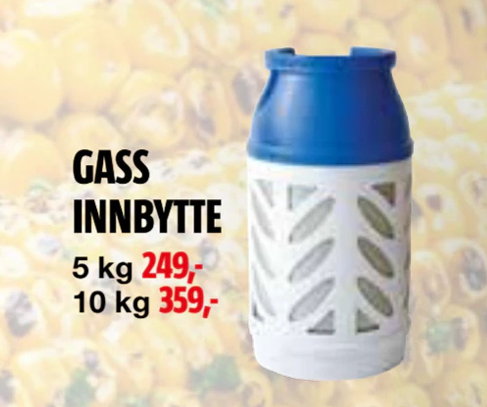 Tilbud på GASS INNBYTTE fra BAUHAUS til 249 kr