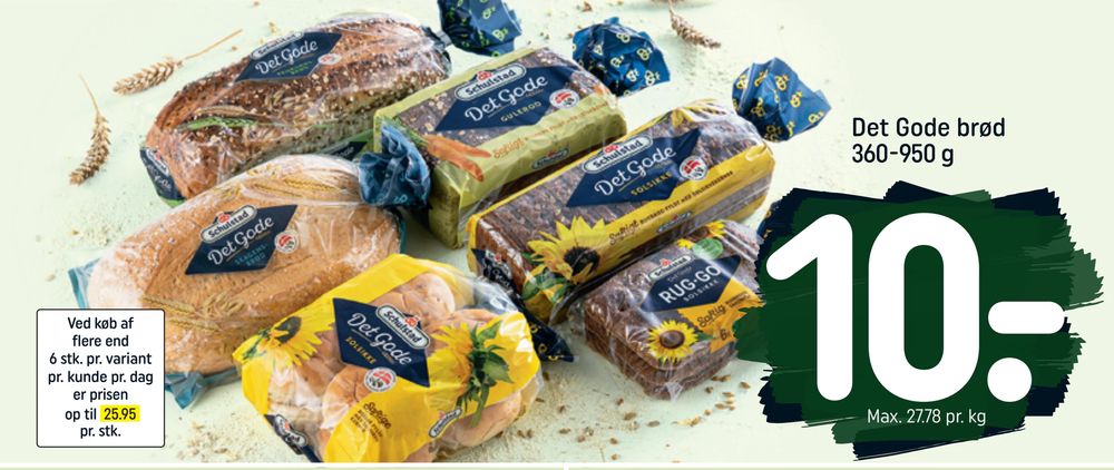 Det Gode brød 360-950 g