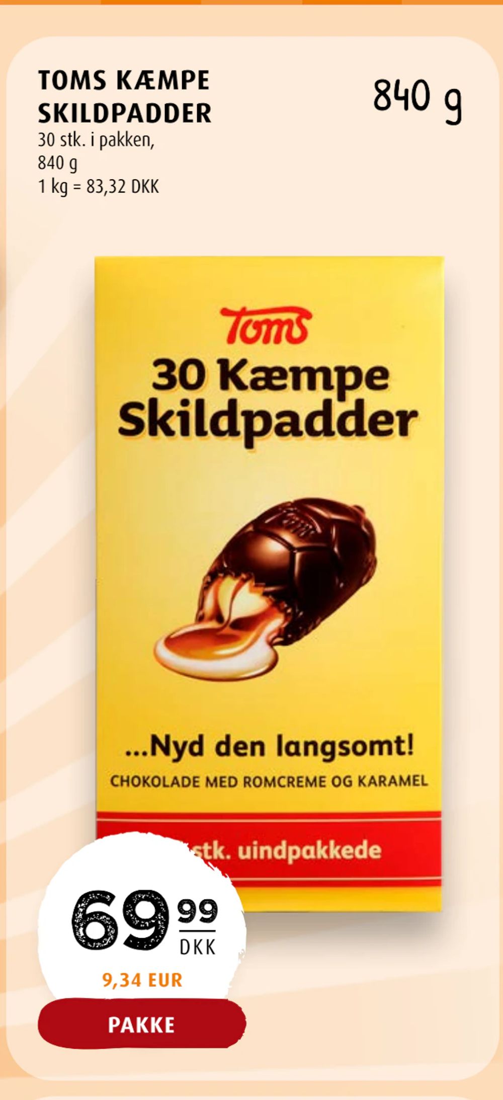 Tilbud på TOMS KÆMPE SKILDPADDER fra Scandinavian Park til 69,99 kr.