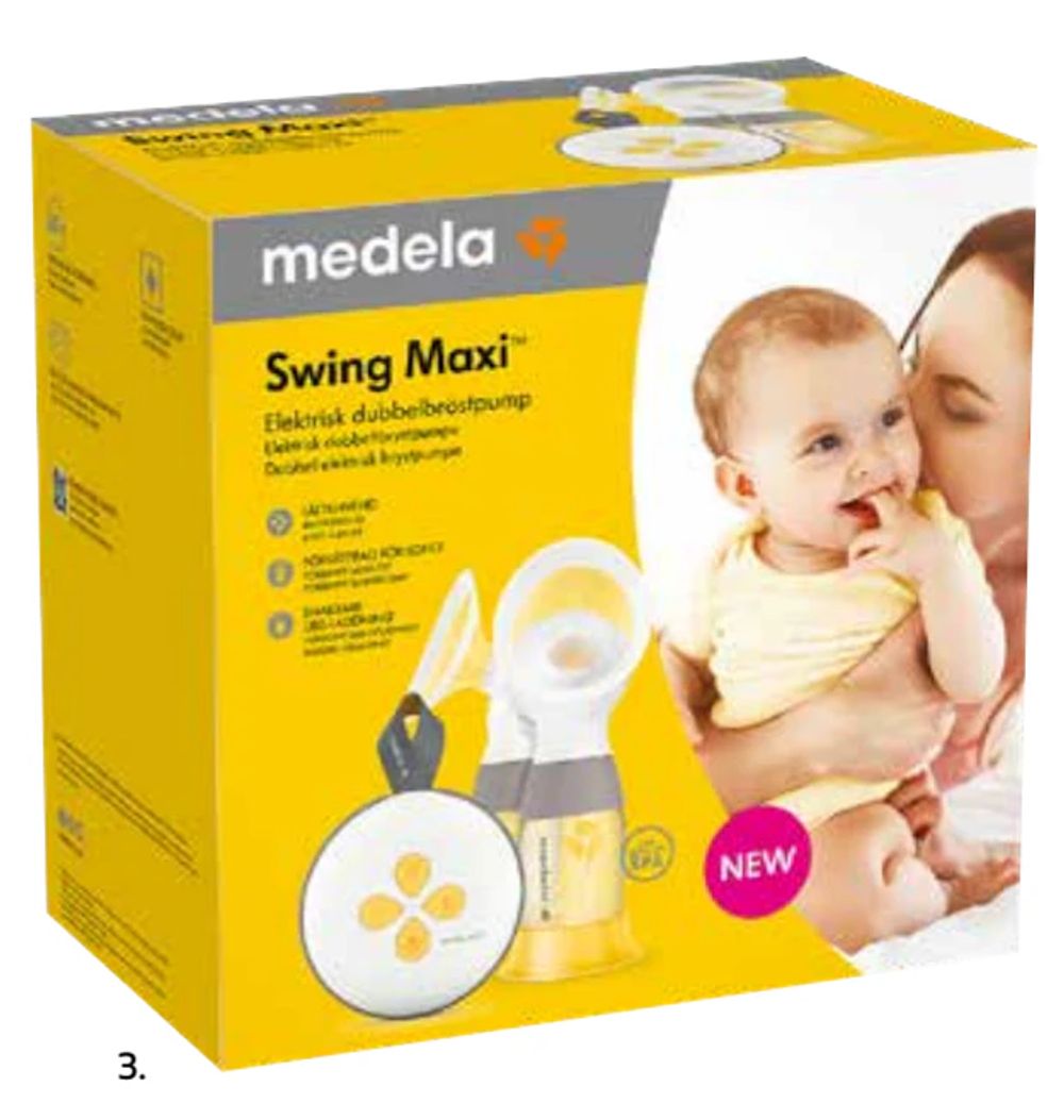 Tilbud på Medela Swing Maxi dobbel elektrisk brystpumpe fra Apotek 1 til 2 100 kr
