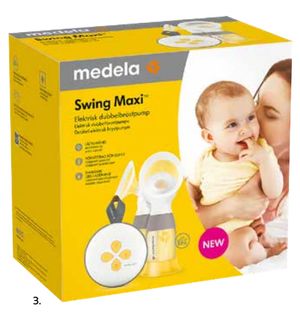 Medela Swing Maxi dobbel elektrisk brystpumpe