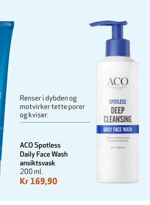 ACO Spotless Daily Face Wash ansiktsvask
