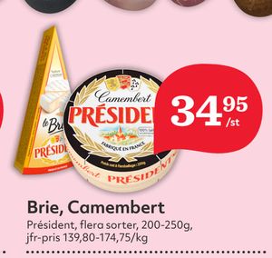 Brie, Camembert