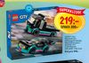 LEGO City Racerbil och biltransport 60406. Med biltransport, racerbil och