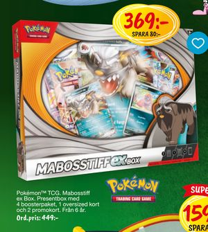 Pokémon™ TCG Mabosstiff ex Box